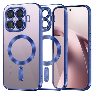 Ovitek Techsuit "Luxury Crystal MagSafe" za Xiaomi 17T - deep blue