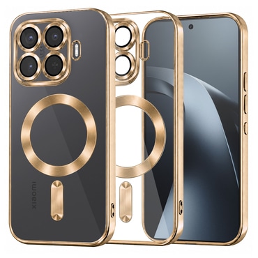Ovitek Techsuit "Luxury Crystal MagSafe" za Xiaomi 17T Pro - gold