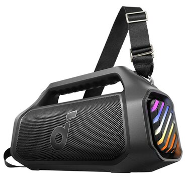 Bluetooth zvočnik Anker "SoundCore Boom 2 Plus" Bluetooth 5.3, 140W, BassUp 2.0, IPX7, RGB osvetlitev - black
