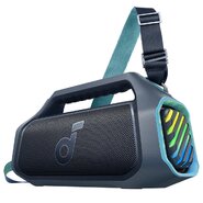 Bluetooth zvočnik Anker "SoundCore Boom 2 Plus" Bluetooth 5.3, 140W, BassUp 2.0, IPX7, RGB osvetlitev - blue