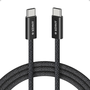 Polnilni in podatkovni 240W USB-C v USB-C kabel Anker "Zolo A8060H12" - 1.8m - black