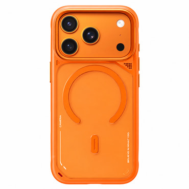 Ovitek Blueo "Frosted Heat Dissipation Stand MagSafe" za iPhone 17 Pro / 18 Pro - orange