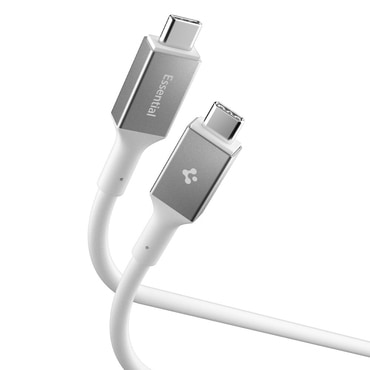 Polnilni in podatkovni 100W USB-C v USB-C kabel Spigen "EB10020CC" - 5Gbps - 2m - white