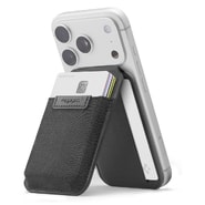 Magnetna denarnica Spigen "MagSafe Slim Fold Tripod S314-4" za iPhone, PU usnje, 12 kartic - black