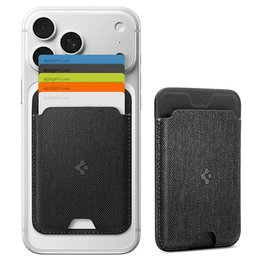 Magnetna denarnica Spigen "MagFit Urban Fit" za 5 kartic - black