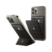 Magnetna denarnica Spigen "MagFit Smart Fold" z držalom za 2 kartici in MagSafe združljivostjo - gunmetal