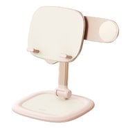 Namizno držalo Baseus "Seashell" za tablice in telefone, MagSafe - baby pink