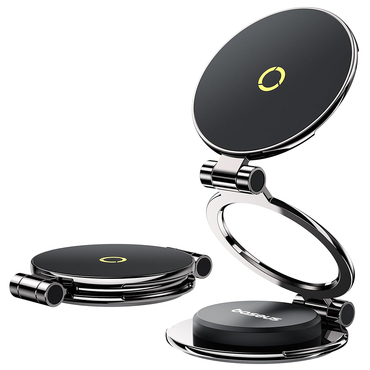 Avtomobilsko držalo Magnetno Baseus "MagPro Series II" 360° zložljivo - cosmic black