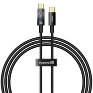 Polnilni in podatkovni 100W USB-C v USB-C kabel Baseus "Explorer" - 480Mbps - 1m - cluster black