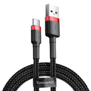 Polnilni in podatkovni USB-A v USB-C kabel Baseus "Cafule CATKLF-A91" - 3A - 0.5m - red