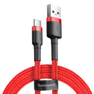 Polnilni in podatkovni USB-A v USB-C kabel Baseus "Cafule CATKLF-B09" - 480Mbps - 3A - 1m - red