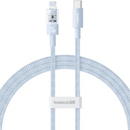 Polnilni in podatkovni 20W USB-C v Lightning kabel Baseus "Gem" - 2m - galaxy blue