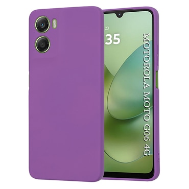 Silikonski ovitek Techsuit SoftFlex za Motorola Moto G06 - purple
