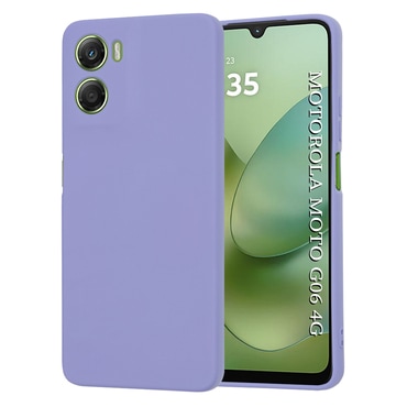 Silikonski ovitek Techsuit SoftFlex za Motorola Moto G06 - light purple