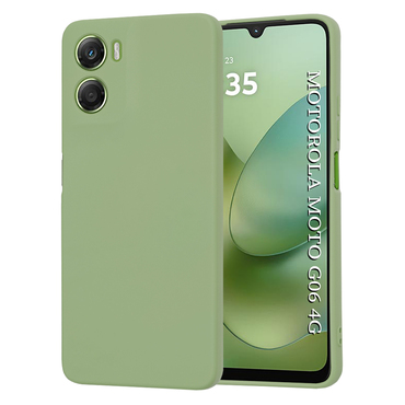 Silikonski ovitek Techsuit SoftFlex za Motorola Moto G06 - mint green