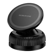 Avtomobilsko držalo Magnetno Borofone "Rider BH139" z vakuumskim priseskom in 360° vrtenjem - black