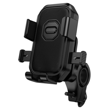 Avtomobilsko držalo Borofone "Camino BH141" za kolesa, motorje in otroške vozičke, 360° rotacija, za telefone 6-7" - black