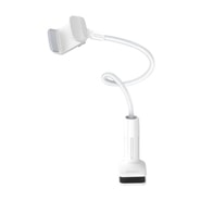 Držalo Borofone "Desk Holder Bright Shell (BH23)" z gibljivo roko in 360° rotacijo - white
