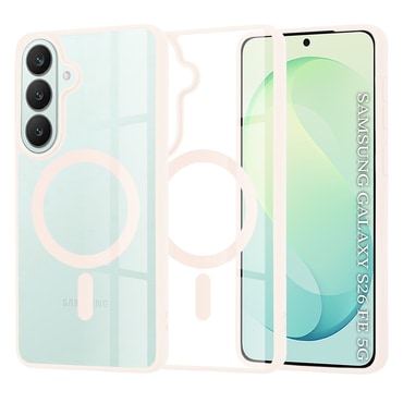 Ovitek Techsuit "MagSafe Pro" za Samsung Galaxy S26 FE - nude pink