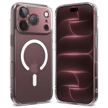 Ovitek Ringke "Fusion Magnetic" za iPhone 17 Pro Max / 18 Pro Max - matte clear