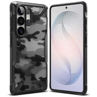 Ovitek Ringke "Fusion X" za Samsung Galaxy S26 Ultra - camo black