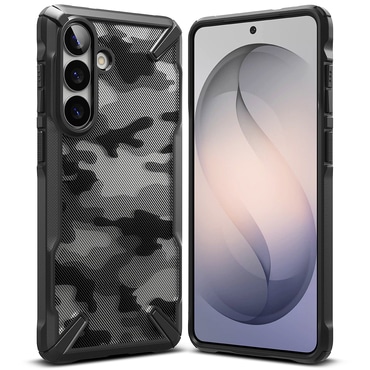 Ovitek Ringke "Fusion X" za Samsung Galaxy S26 Plus - camo black