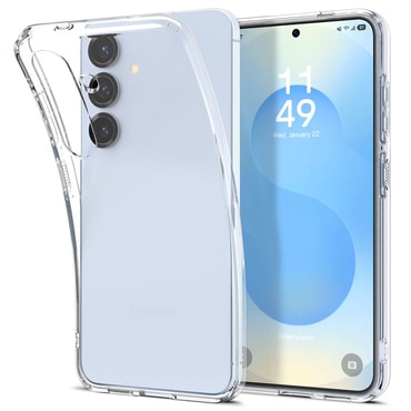 Ovitek Spigen "Liquid Crystal" za Samsung Galaxy S25 Plus - clear