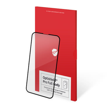 Visokokakovostno zaščitno steklo 3D Full Body za iPhone 16e Optishield Pro - črno