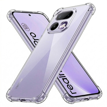 TPU gel ovitek Techsuit "Shockproof" za Realme 16 Pro 5G - clear