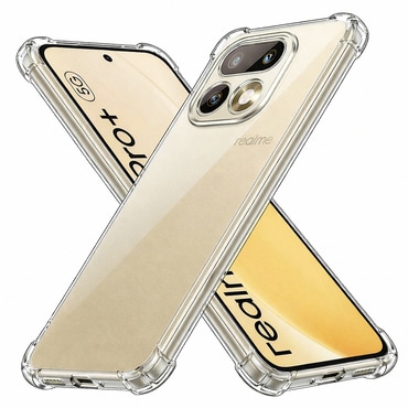 TPU gel ovitek Techsuit "Shockproof" za Realme 16 Pro Plus 5G - clear