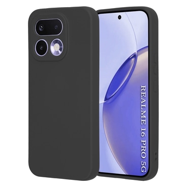 Silikonski ovitek Techsuit SoftFlex za Realme 16 Pro 5G - black