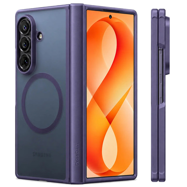 Premium ovitek Torras "Guardian Magnetic" za Samsung Galaxy Z Fold8 Ultra - deep purple