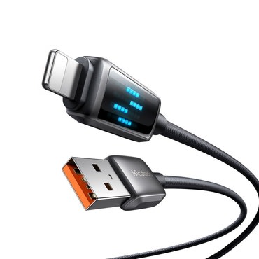 Polnilni in podatkovni 36W USB-A v Lightning kabel Mcdodo "CA-5250" - LED prikazovalnik - 480Mbps - 1.2m - black