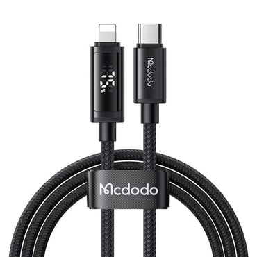 Polnilni in podatkovni 36W USB-C v Lightning kabel Mcdodo "CA-7990" - 480Mbps - 1.2m - black