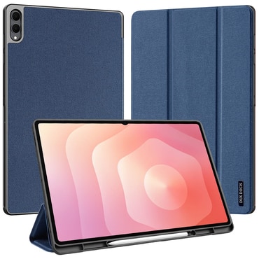 Etui Dux Ducis "Domo Series" s S Pen držalom za Samsung Galaxy Tab S11 Ultra / Tab S12 Ultra - blue
