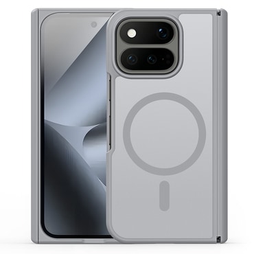 Hibridni ovitek "Yind" z magnetom MagSafe za Google Pixel 11 Pro Fold - grey