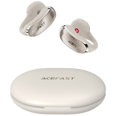 Bluetooth slušalke Acefast "Aceclip Pro" BT 5.4 z dvema mikrofonom za odpravljanje hrupa, 400mAh, IP55 - gold