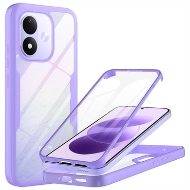 Hibridni Full body ovitek Techsuit "ColorVerse 360" za Xiaomi Redmi Note 17 4G / 5G - purple