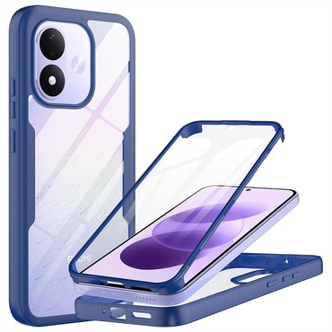 Hibridni Full body ovitek Techsuit "ColorVerse 360" za Xiaomi Redmi Note 17 4G / 5G - blue