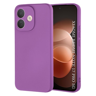 Silikonski ovitek Techsuit SoftFlex za Xiaomi Redmi Note 17 Pro 5G - purple