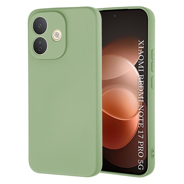 Silikonski ovitek Techsuit SoftFlex za Xiaomi Redmi Note 17 Pro 5G - mint green