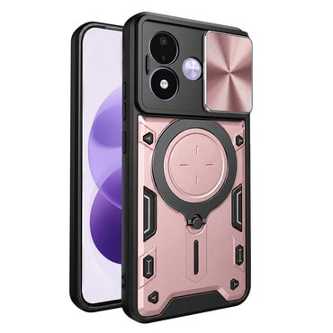 Ovitek Techsuit "CamGuard pro" za Xiaomi Redmi Note 17 4G / 5G - rose gold