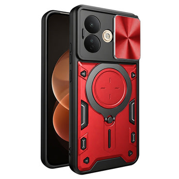 Ovitek Techsuit "CamGuard pro" za Xiaomi Redmi Note 17 Pro 5G - red