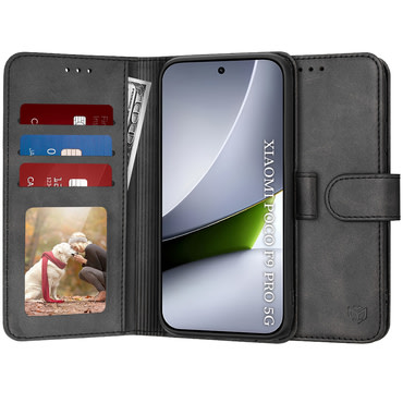 Etui Techsuit "Diary Book" za Xiaomi Poco F9 Pro - črn