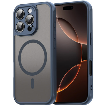 Hibridni ovitek "HaloFrost II MagSafe" za Xiaomi Poco F9 Pro - navy blue
