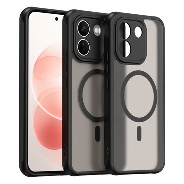 Hibridni ovitek "HaloFrost II MagSafe" za Xiaomi Redmi Note 17 Pro Max - black