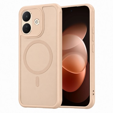 Hibridni ovitek "HaloFrost II MagSafe" za Xiaomi Redmi Note 17 Pro 5G - gold