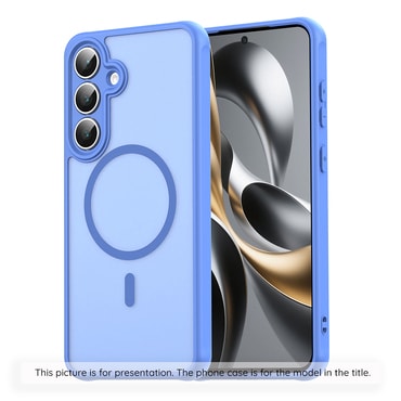 Hibridni ovitek "HaloFrost II MagSafe" za Xiaomi Redmi Note 17 Pro 5G - sky blue