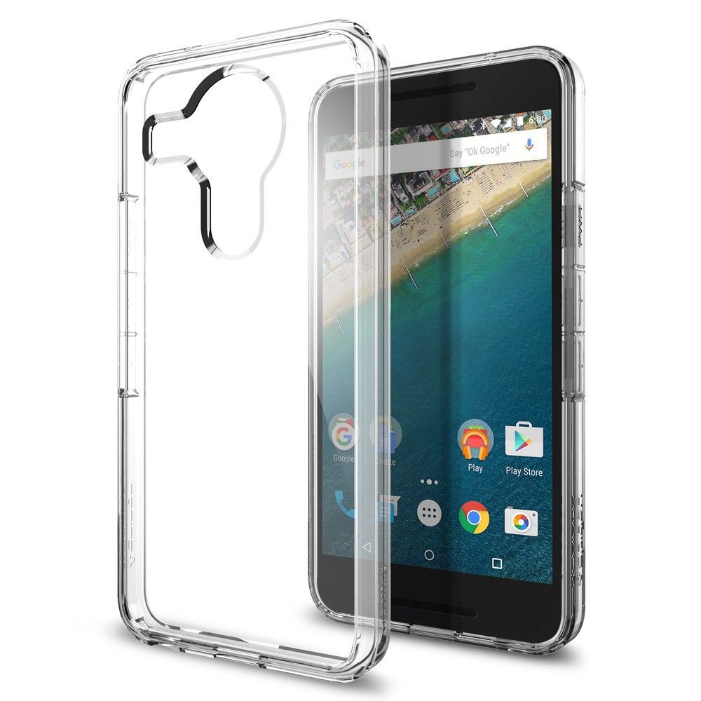 Ovitek Spigen SGP "Ultra Hybrid" za LG Nexus 5x - crystal clear