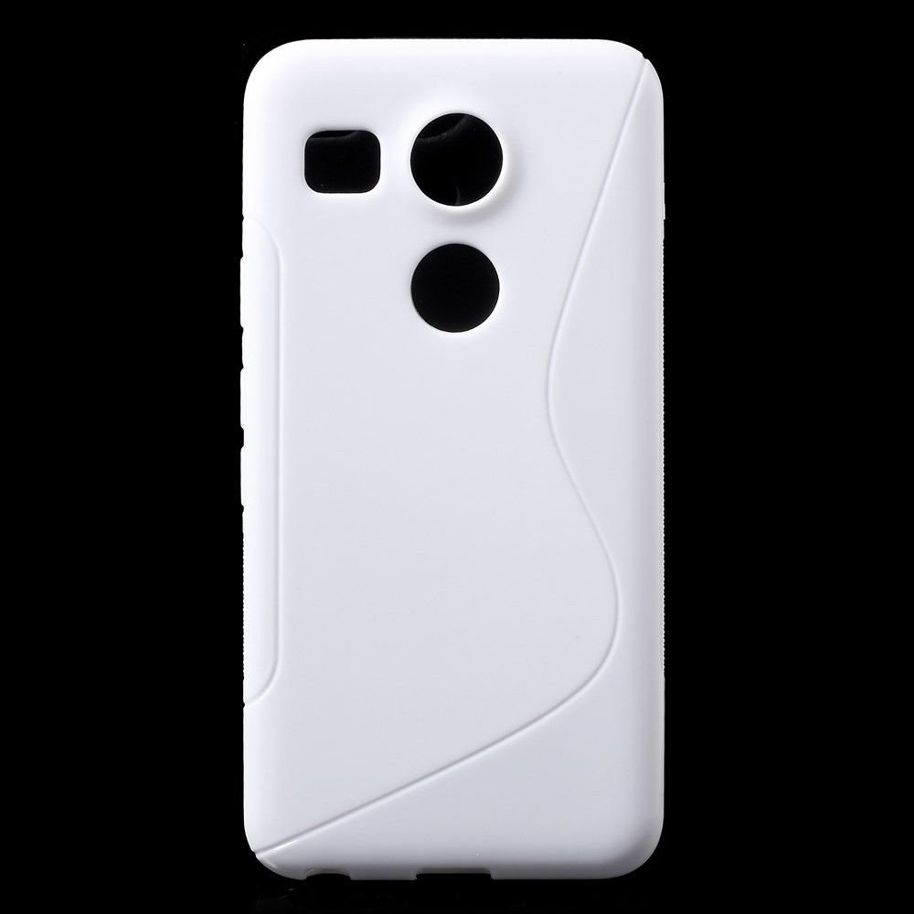 TPU gel ovitek "S-Line" za LG Nexus 5X - bel